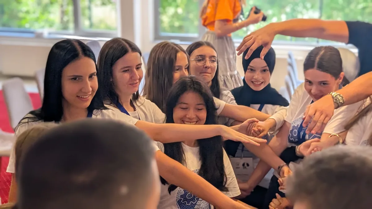 Zajednička aktivnost učesnika STEM Youth Campa